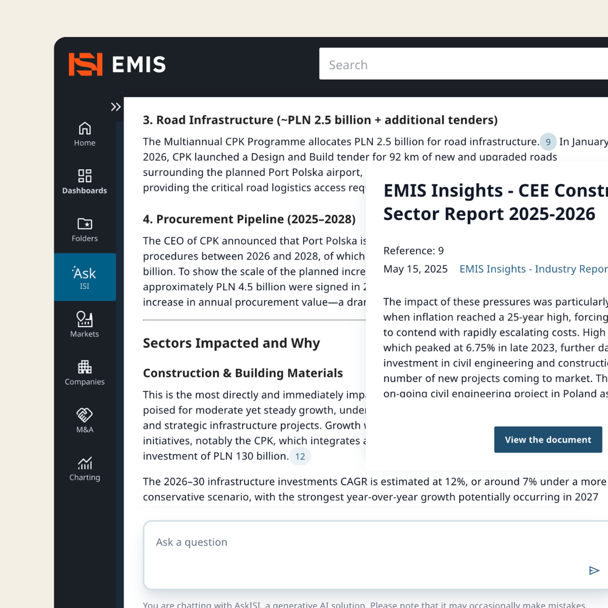 AskISI EMIS Insights